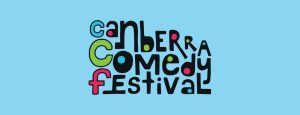 Image is the Canberra Comedy Festival Logo